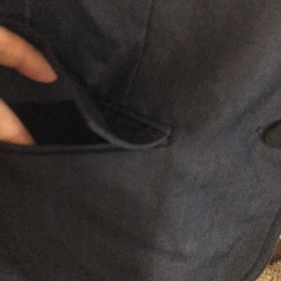 Blue Jean print pants suit by kasper - Picture 4 of 6